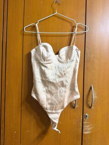 ZARA corset bodysuit