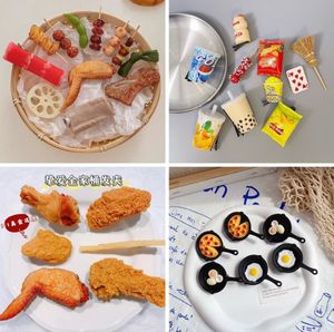 Cute Fried Chicken Hair Clips