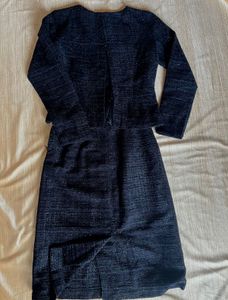 Black cord -set