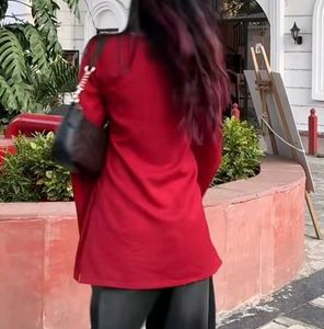 Vibrant red Kurta