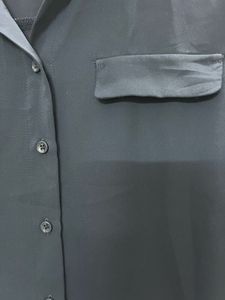 Navy Button-Down Shirt