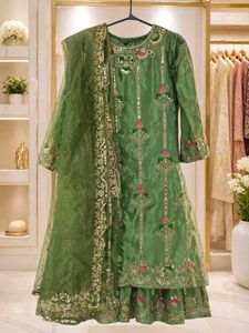 beautiful partywear gharara .