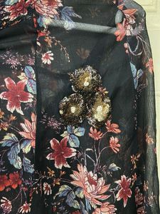 Floral Print Kimono Jacket