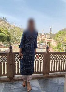 Elegant Printed Kurta with Pants