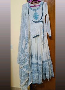 Anarkali With Dupatta
