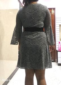 💥30₹ Off Knee Length Skater Full Hand Casual Dres