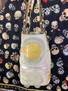 Vintage Coach Patchwork Tote Bag