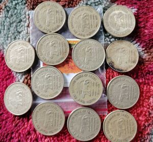 Rare 5 Rupee Coins - Set of 14