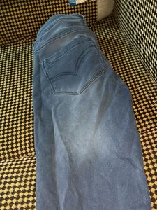 Stylish Blue Washed Jeans