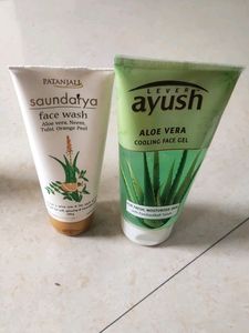Alovera Gel With Face Wash