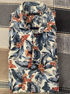 Floral Print Short Sleeve Shirt