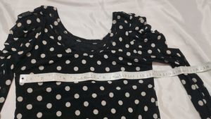 Polka Dot Bodycon Dress