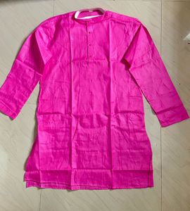 Men's Pink Kurta
