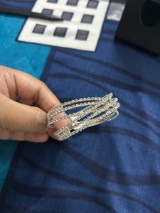 Sparkling Crystal Cuff Bracelet