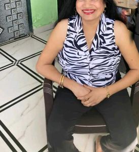 Zebra Print Button-Down Top