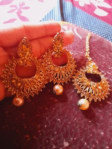 Elegant Gold-Tone Jewelry Set