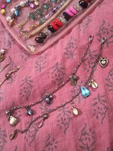 Bracelets and payal