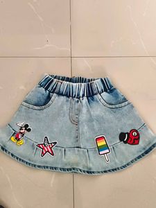 Combo Of Girls Jean And Skirt