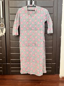 Combo- 2 Cotton floral Kurtas