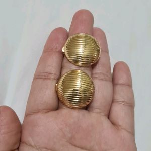 18karat Gold Plated Antitarnish Stud
