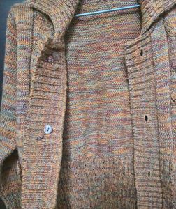Cozy Knit Button-Up Jacket