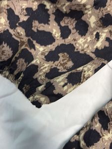 Stylish Leopard Print Button-Up Dress