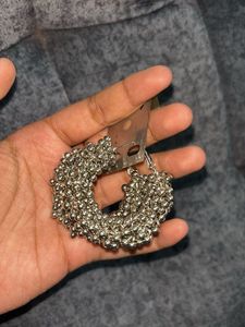 Chic Beaded Hoop Earrings