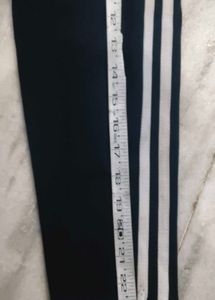 Classic Navy Track Pants with White Stripes