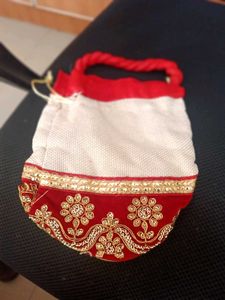 Embroidered Potli Bag