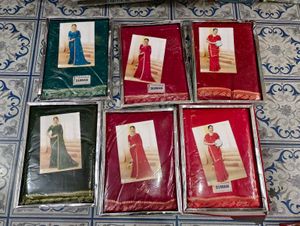 Beautiful Embroidered Sarees