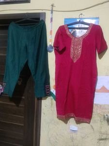 Embroidered Kurta Set