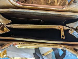 Gold Hand Bag Unused