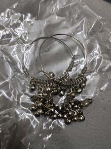 Bohemian Hoop Earrings with Bells