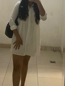 White Shirt Dress