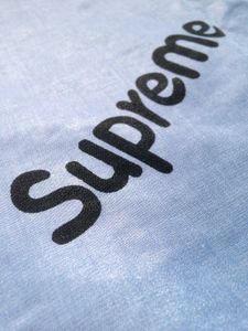 Light Blue Supreme Print Jacket