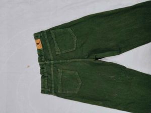 Olive Green Corduroy Pants