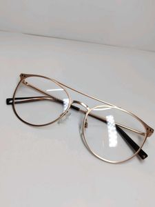 Stylish Rose Gold Rpund Metal Frame
