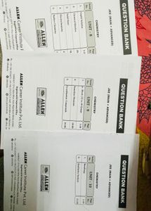 Chemistry Question Bank JEE set of 12