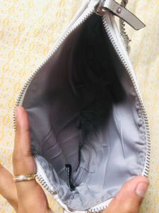 H&amp;M Inspired White Leather Sling Bag