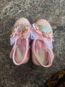 Sparkling Pink Baby slippers