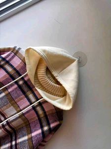unisex Plaid Hoodie Sweatshirt