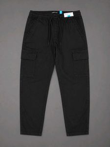 Zudio Men's Black Cargo Pants