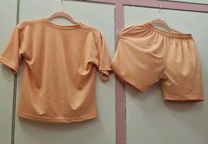 Tom &amp; Jerry Peach Pyjama Set