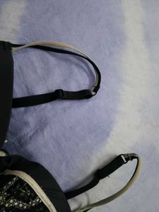 Stylish Black &amp; White Lace Bra