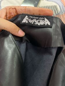 Leather Look Vest