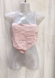 27138. Satin Bandana Halter Top