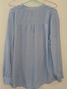 Light Blue Long-Sleeve shirt