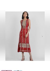 Aarke Ritu KumarPrinted A-line Maxi Dress