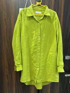 Women Casual long Shirts -  Green