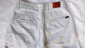 Light Blue Casual Pants
